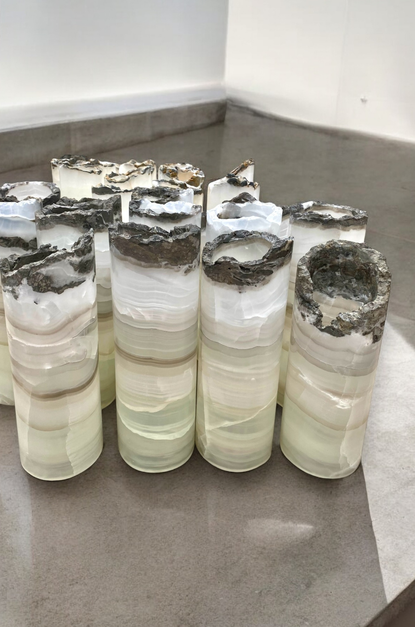 Cylinder bedside lamp