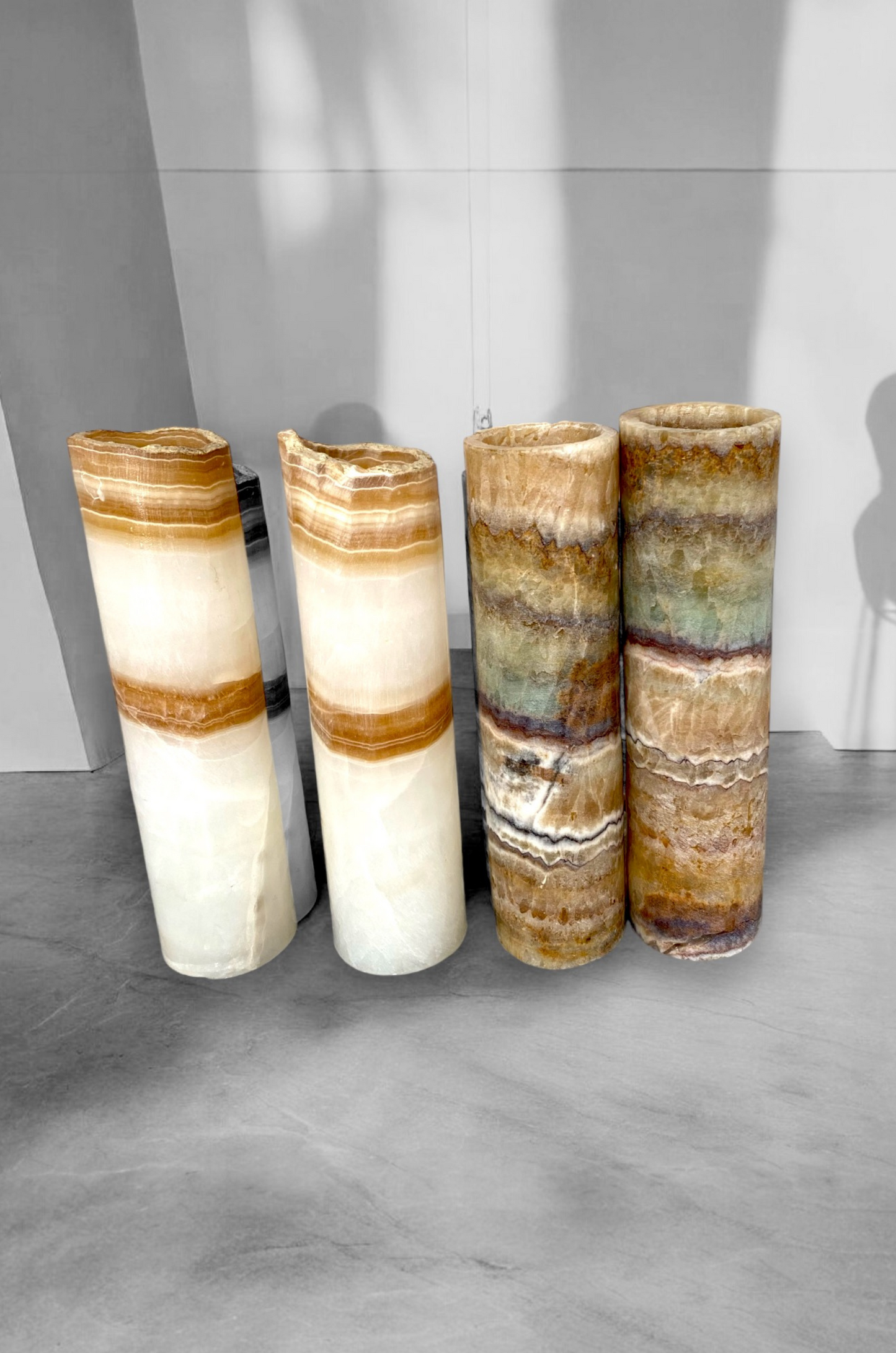 Cylinder bedside lamp