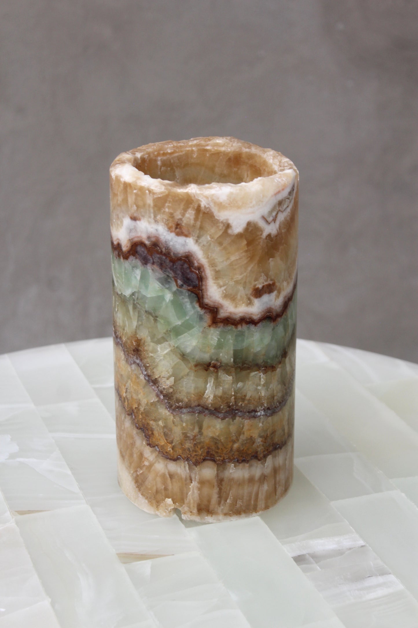 Cylinder bedside lamp