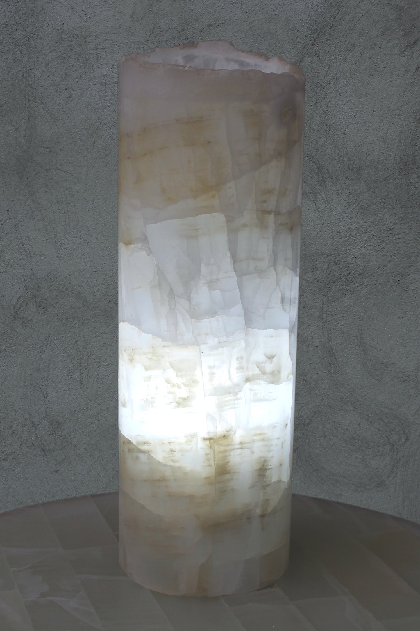 Cylinder bedside lamp