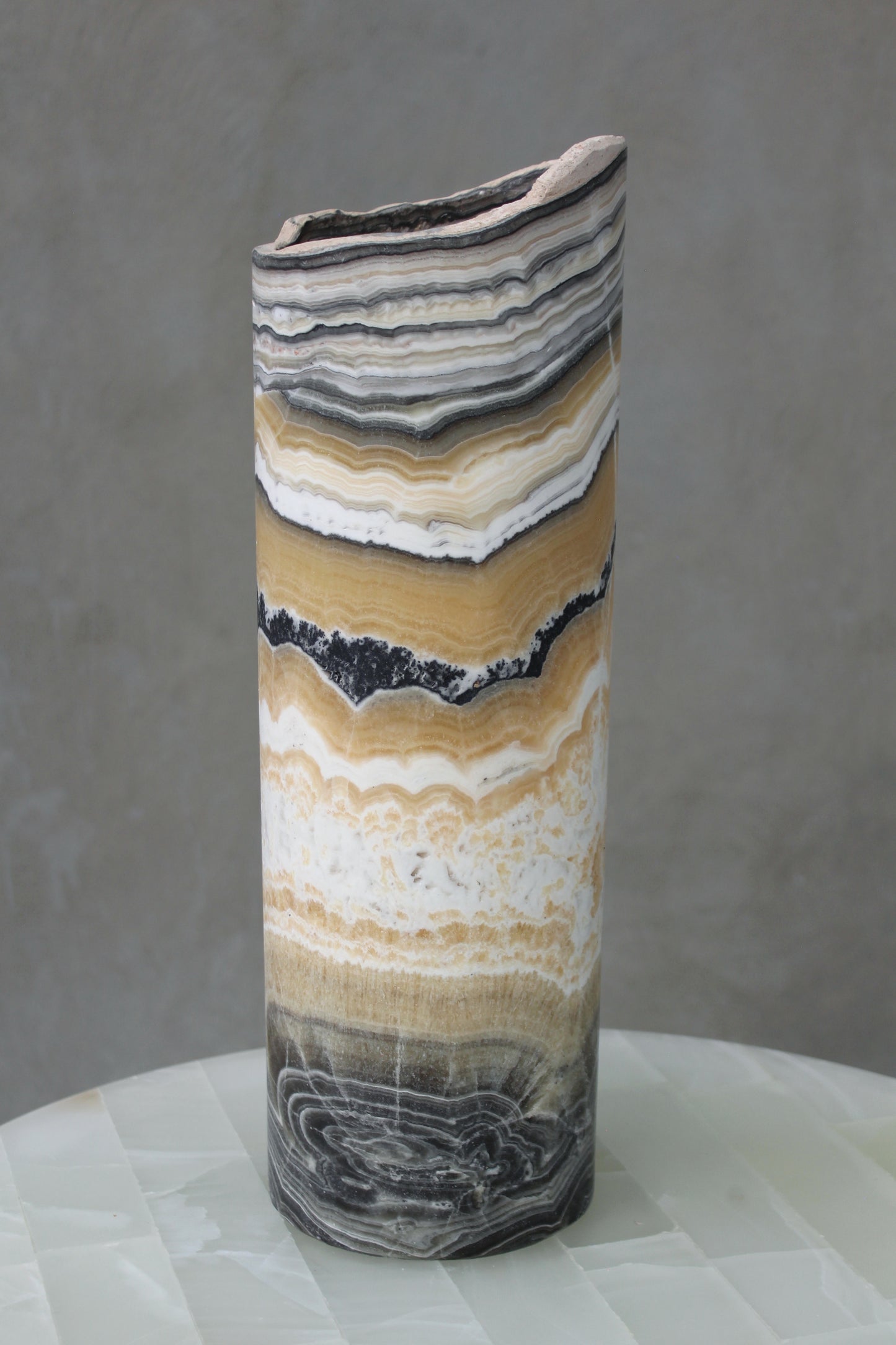 Cylinder bedside lamp