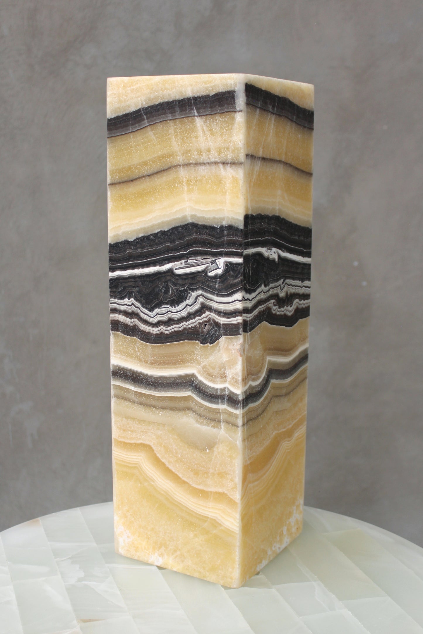 Rectangular bedside lamp