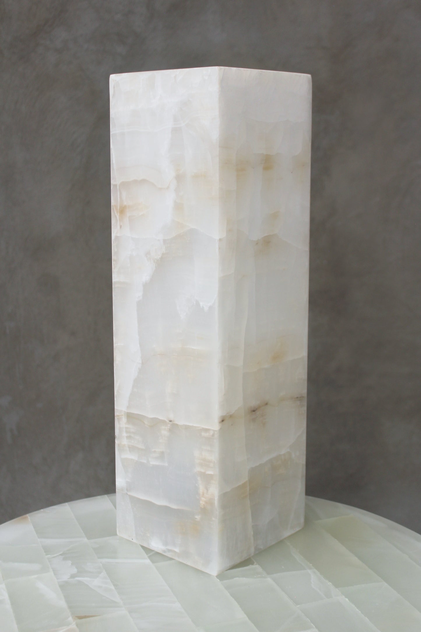 Rectangular bedside lamp