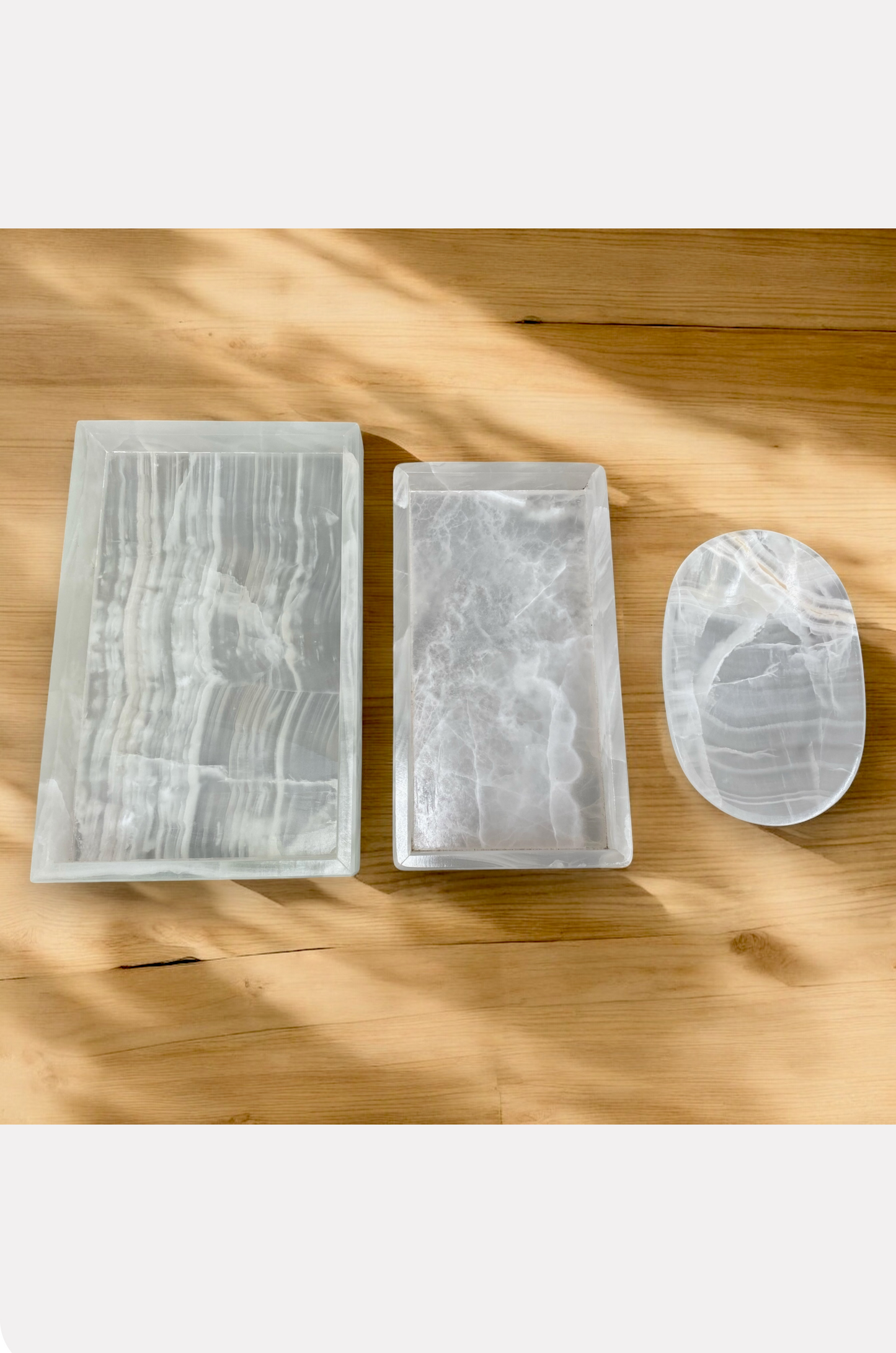 Oval Rectangular Tray